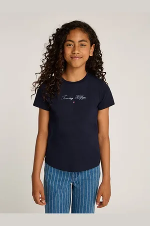 Tommy Hilfiger T-shirt met glinsterend opschrift