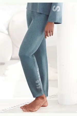 ELBSAND Tricotbroek van zacht breiwerk, loungewear