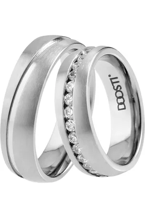 DOOSTI Trouwring Sieraad cadeau TITAN trouwring partner ring LIEFDE