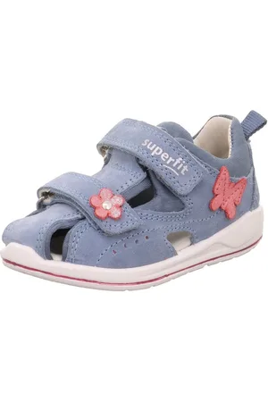Superfit Sandalen BOOMERANG WMS: middel , zomerschoen, klittenbandschoen, outdoorschoen, met schattige bloemendetails
