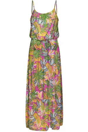 ONLY Maxi-jurk ONLNOVA LIFE VIS STRAP MAXI DRESS AOP