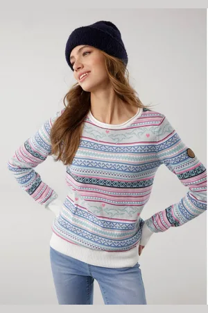 KangaROOS Noorse trui van jacquard-tricot
