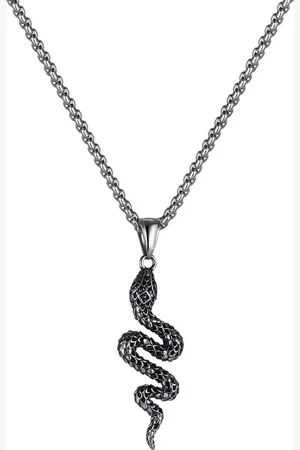 Firetti Ketting met hanger Sieraden cadeau roestvrijstalen halssieraden halsketting venezianer slang