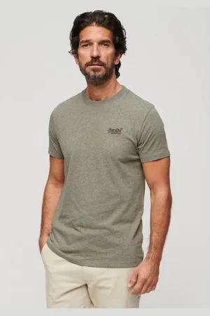 Superdry Shirt met ronde hals ESSENTIAL LOGO EMB TEE