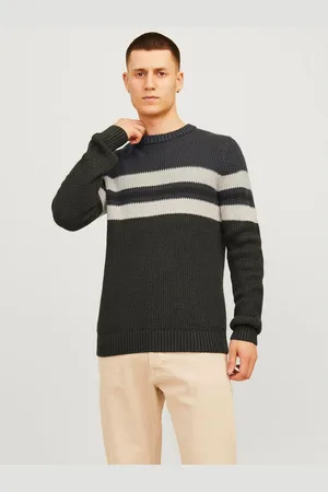 JACK & JONES Trui met ronde hals JJSANDER KNIT CREW NECK