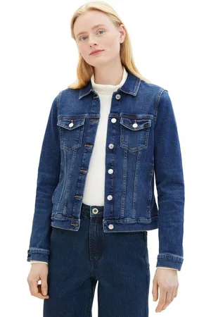 TOM TAILOR Jeansjack in klassieke look en met stretch