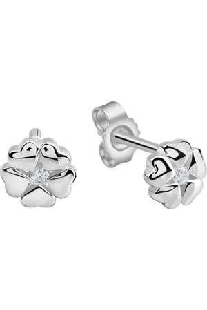 Firetti Paar oorstekers Sieraad Geschenk 925 Oorsieraden Oorbellen Hartjes