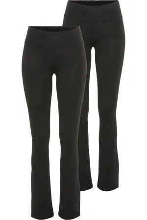 FAYN SPORTS Sportbroek Comfort Flare van zachte katoen-jersey (2-delig, Set van 2)