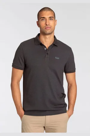 Bruno Banani Poloshirt met bijzondere materiaalsstructuur