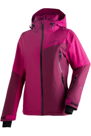 Maier Sports Ski-jack Nuria Dames winterjas, wind- en waterdicht, 3 ritszakken, regular fit