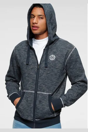 H.I.S Capuchonsweatvest met markante naden