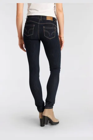 ARIZONA Skinny fit jeans Shaping skinny pasvorm, normale taille, in stretchkwaliteit, used-look