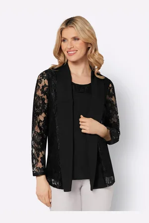 Classic Basics Kanten blouse