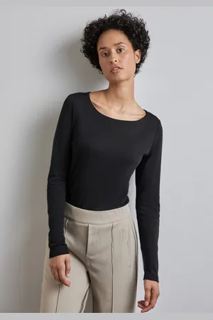 Street one Shirt met lange mouwen Style Lanea met boothals