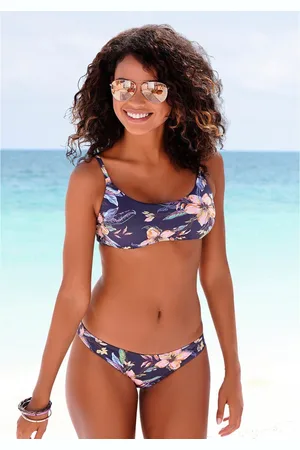Lascana Bikinibroekje MALIA in korte brazilië-vorm met tropische print