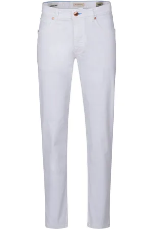Bugatti 5-pocket jeans van elastisch katoen