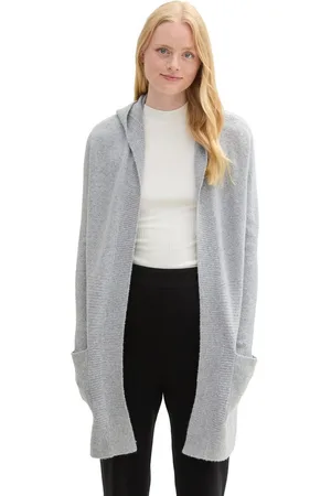 TOM TAILOR Cardigan met een capuchon