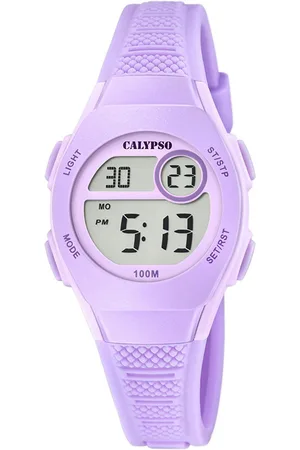 Calypso Chronograaf Junior Collection Quartz horloge, kinderhorloge, datum, digitaal, stopwatchfunctie, ideaal als cadeau