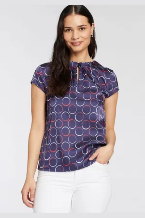 Daniel Hechter Gedessineerde blouse