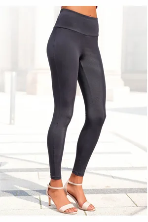 Lascana Legging met brede boord, loungewear
