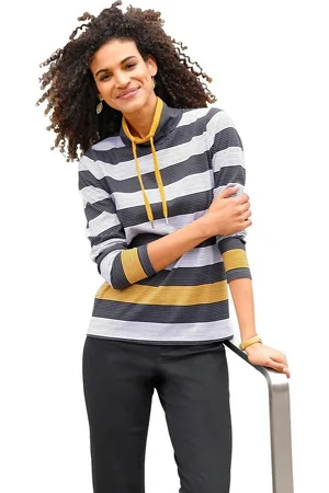Casual Looks Shirt met staande kraag Shirt (1-delig)