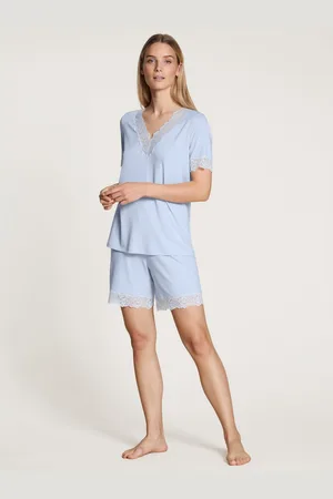 Calida Shortama met schattige kantafwerking (2-delig)