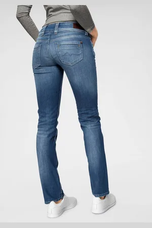 Pepe Jeans Straight jeans GEN in mooie kwaliteit met rechte pijpen en dubbele knoop