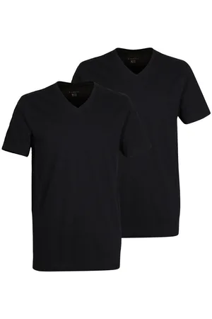 Bugatti T-shirt heren T-shirt effen 2-pack (Set van 2)
