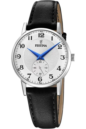 Festina Kwartshorloge Retro Armbanduhr, dameshorloge, leren band, Ø 29 mm