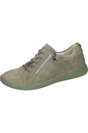 Waldläufer Sneakers H-CLOÉ vrijetijdsschoen, lage schoen, veterschoen in comfortwijdte h = zeer breed