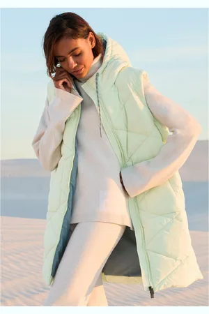 ELBSAND Bodywarmer met een capuchon