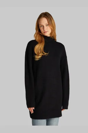 Calvin Klein Jerseyjurk FLUFFY YARN LOOSE SWEATER DRESS