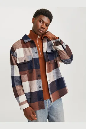 JACK & JONES Overhemd met lange mouwen JJEBRADLEY OLLIE OVERSHIRT LS NOOS