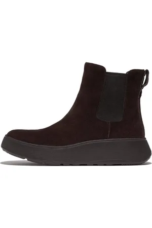 FitFlop Chelsea-boots F-MODE Plateaustiefels, chunky boots met plateausool, aanhaaklus