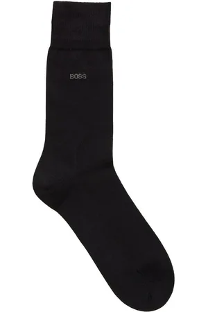 HUGO BOSS Business-sokken George RS Uni MC met subtiele, gebreide logo-opdruk (set)