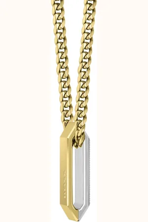 HUGO BOSS Ketting met hanger Sieraad roestvrij staal halssieraad panzerketting CARTER