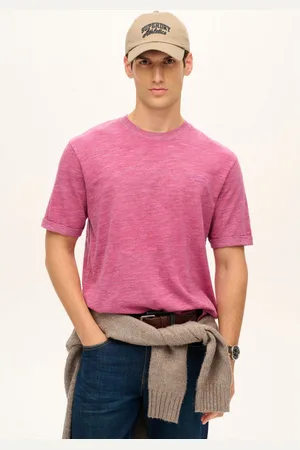 Superdry Shirt met ronde hals OD SLUB MARL T SHIRT