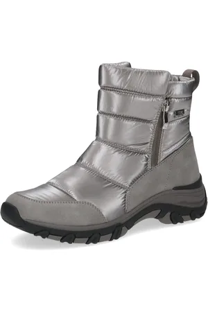 Caprice Winterlaarzen sleehak, sneeuwlaarzen, enkellaarsjes, outdoorschoen in comfortabele vorm