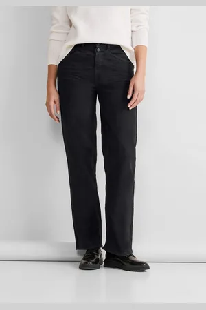 Street one 5-pocket jeans QR York Straight met rechte pijpen