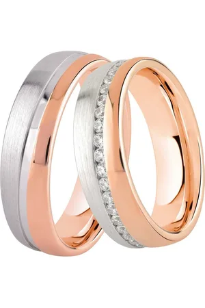 DOOSTI Trouwring Sieraad cadeau zilver 925 trouwring partner ring LIEFDE