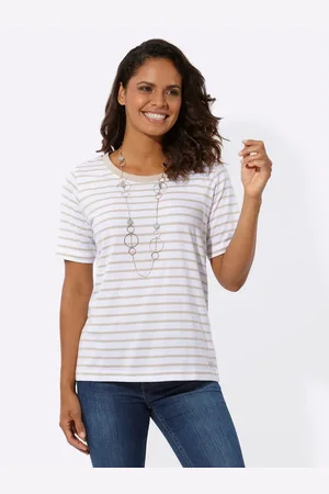 Casual Looks T-shirt Gestreept shirt (1-delig)