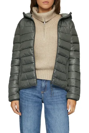 QS by s.Oliver Outdoorjack met een capuchon