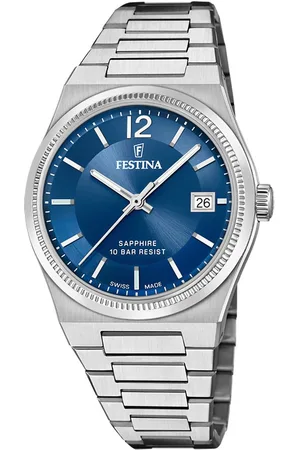 Festina Kwartshorloge Rivé Collection Polshorloge, dameshorloge, Swiss Made, saffierglas, tot 10 bar waterdicht
