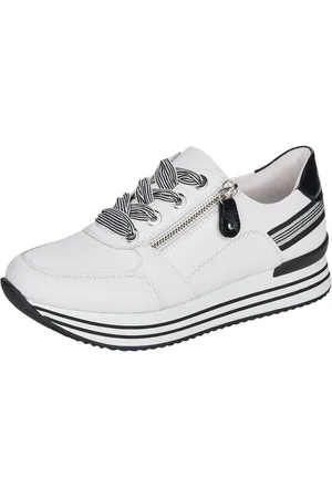 Remonte Plateausneakers met verwisselbare voetbed, vrijetijdsschoen, lage schoen, veterschoen