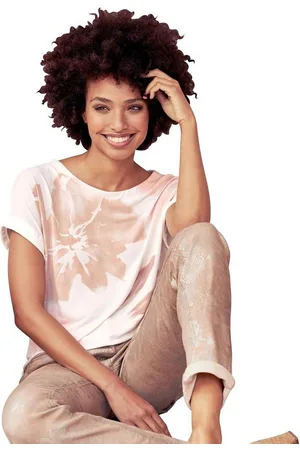 Heine Shirt met korte mouwen Gedessineerd shirt (1-delig)