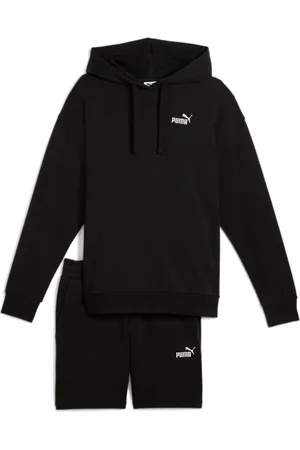 PUMA Trainingspak SHORT HOODED RELAXED SWEAT SUIT 7" TR OP (2-delig)