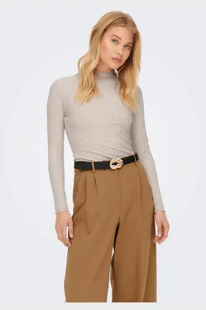ONLY Shirt met lange mouwen ONLEMMA L/S HIGH NECK TOP