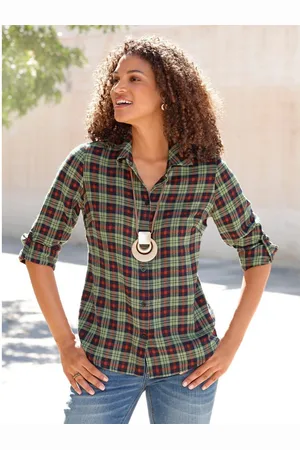 Casual Looks Flanellen blouse