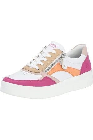 Remonte Plateausneakers , vrijetijdsschoen, lage schoen, veterschoen in smalle vorm