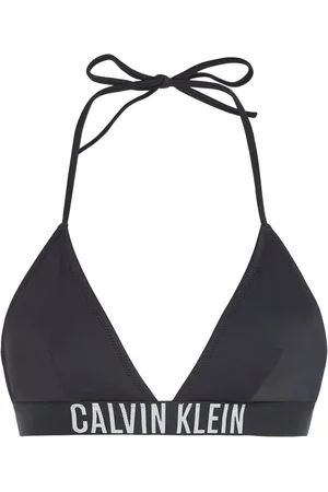 Calvin Klein Triangel-bikinitop Classic met belettering